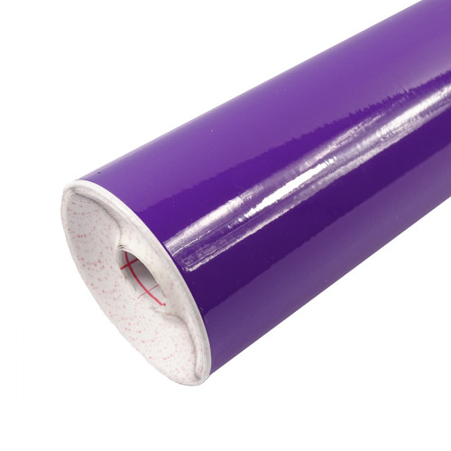 Ruban adhésif plastique 50mm*66m - couleur unie - violet